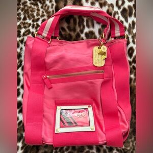Vintage Juicy Couture Pink Tote Bag